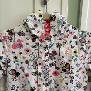 VGUC Disney Animators’ Collection Packable Rain Jacket and Attached Carry Bag